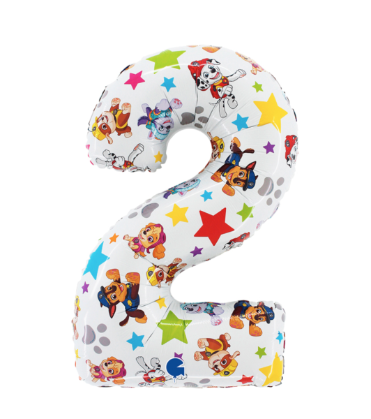 Paw Patrol Zahl - 2